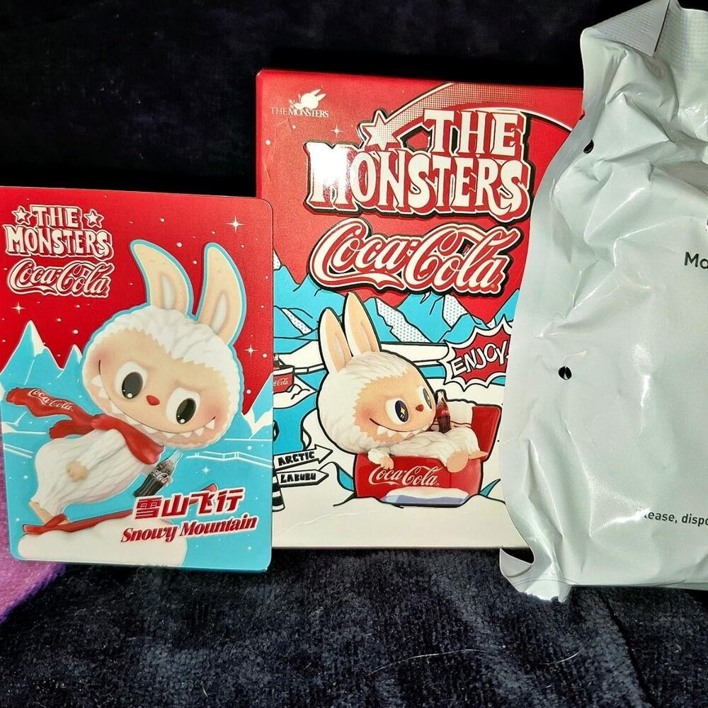 Pop mart x the monsters Coca Cola series